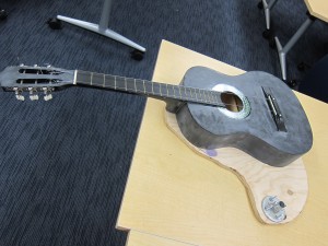 base and guitar